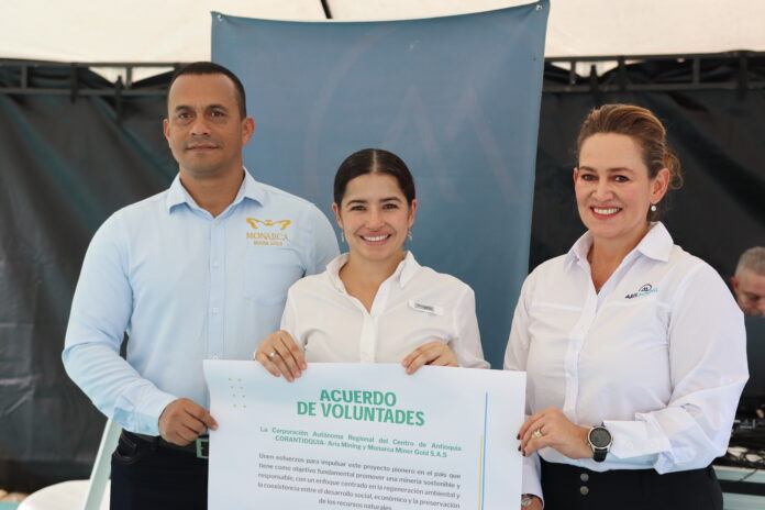 Minería regenerativa. Foto: Corantioquia