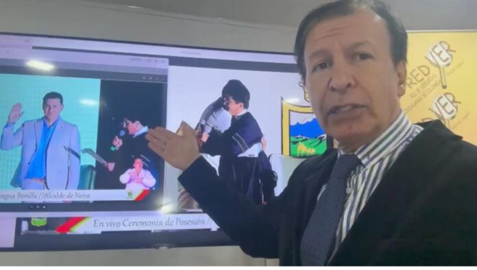 Pablo Bustos, presidente de la Red de Veedurías de Colombia