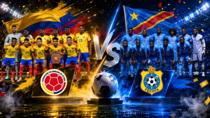 Colombia vs RD Congo