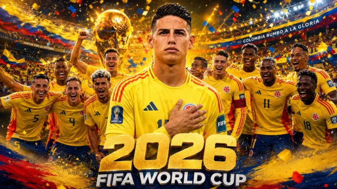 James Rodríguez con Colombia