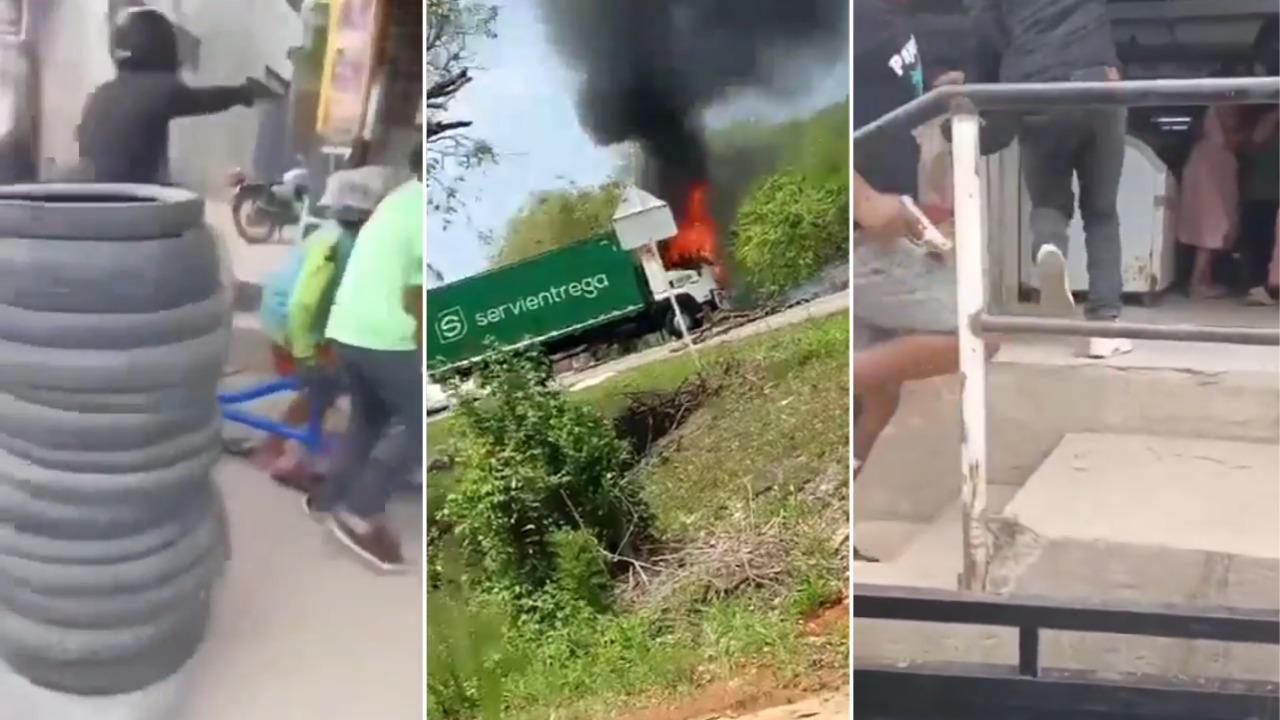 operativo en Quebrada del Sol