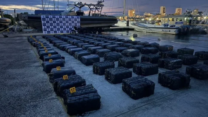 cocaína en Punta Canoas