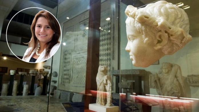 Paola Holguín defiende el retiro de obras del Museo Nacional tras las protestas